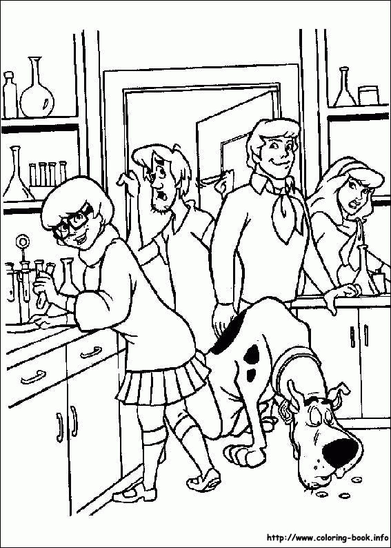 Scooby Doo kolorowanki